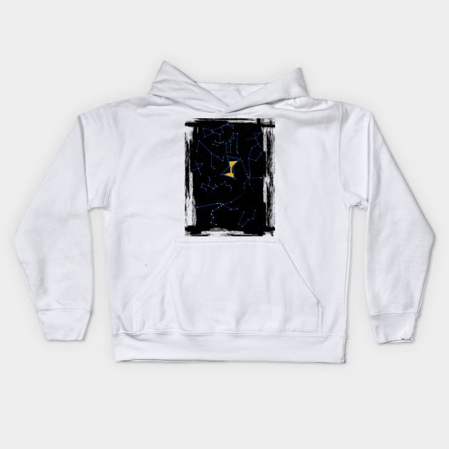 Time And Space Kids Hoodie by WisperzWaltz